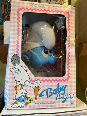 Baby Smurf : Mint In Box MIB 1984 Smurf Doll
