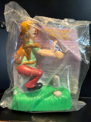 Scooby Doo: Burger King Fast Food Toy Wind Up Shaggy & Scooby MISP