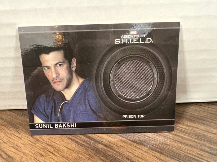 Agents of SHIELD Trading Cards: Sunil Bakshi Prison Top Card 371/425