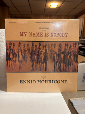 "My Name is Nobody" Ennio Morricone - OST Original Soundtrack Album LP 1979 Vintage Original Pressing CEM-S 0101 SEALED!
