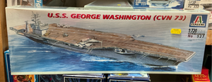 U.S.S. George Washington (CVN 73) ITALIERI 1:720 (Vintage/Sealed) Model Kit