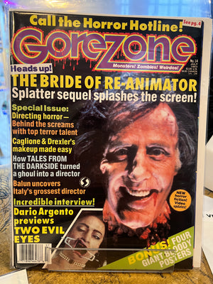 Gorezone #14 Bride of Reanimator Cover