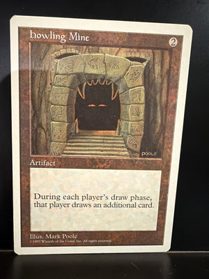 Magic The Gathering : 4th Edition - Howling Mine