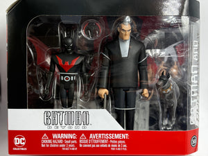 Batman The Animated Series : DC Collectibles Batman Beyond Bruce Wayne / Batman / Ace MISB