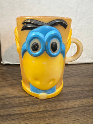Vintage Flintstones Vitamins Mail-Away Dino Mug 1972