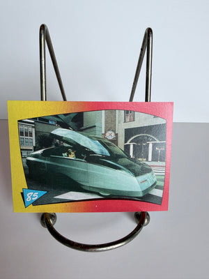 Back to the Future II Trading Cards (Topps 1989) #85 Prototype Car