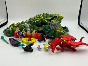Mighty Max Storms Dragon Island Playset : Missing one Missile & Non-Working Lights