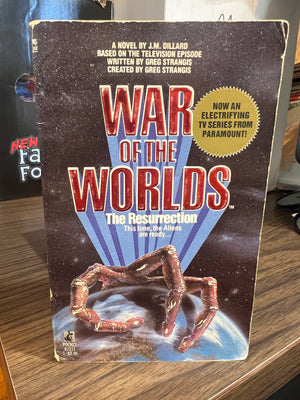 War of the Worlds : The Resurrection 1st Printing Paperback Ed. W/ Intact Bookmark