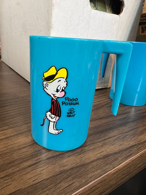 Walt Kelly : POGO 1969 Pogo Possum Plastic Drinking Cup