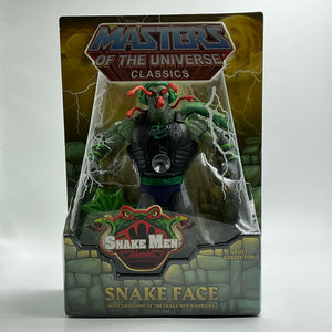 Masters of the Universe MOTU Classics:  Snake Face (MIB) W/ Mailer