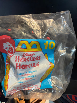 McDonalds Fast Food Toy: Walt Disney's Hercules - Hades / Cerebus MISP #10