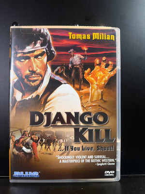 Django Kill ... If you Live, Shoot! DVD (Used) Blue Underground Edition