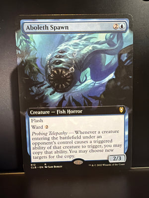 Magic The Gathering: Commander Legends - Battle for Baldur's Gate - Aboleth Spawn (Extended Art)
