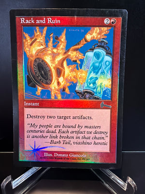 Magic The Gathering: Urza's Legacy - Rack and Ruin Foil