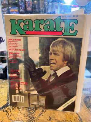 Karate Monthly #1 Chuck Norris Cover