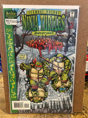 Teenage Mutant Ninja Turtles Adventures Year of Turtle #2 (1996 Archie)