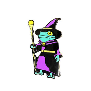 Enamel Pin: Frog Mage