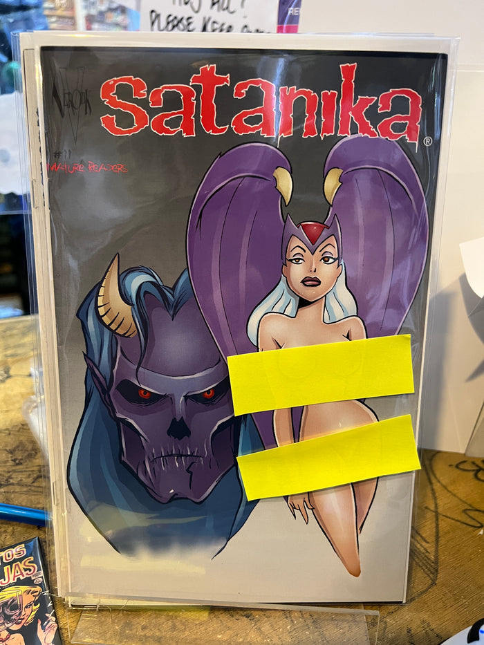 Satanika #11 (18+) Jason Blood Nude Variant Cover
