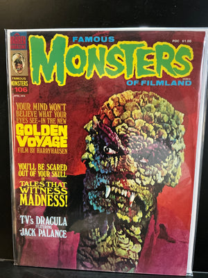 Famous Monsters #106 Hideous Sun Demon Cover