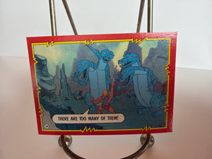 Masters of the Universe Trading Card Series (1984) : #60 "Surrounded!"