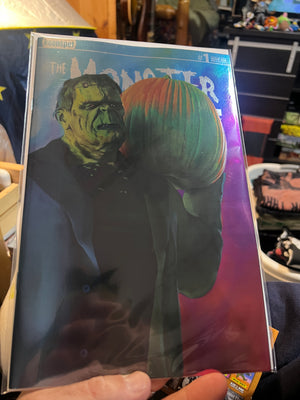 Mark Spears: The Monster and the Wolf  #1  Blind Bag -  FRANKENSTEIN & PUMPKIN FOIL A45