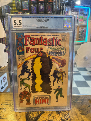 Fantastic Four #67 CGC 5.5 First Appearance of Warlock (Cameo)