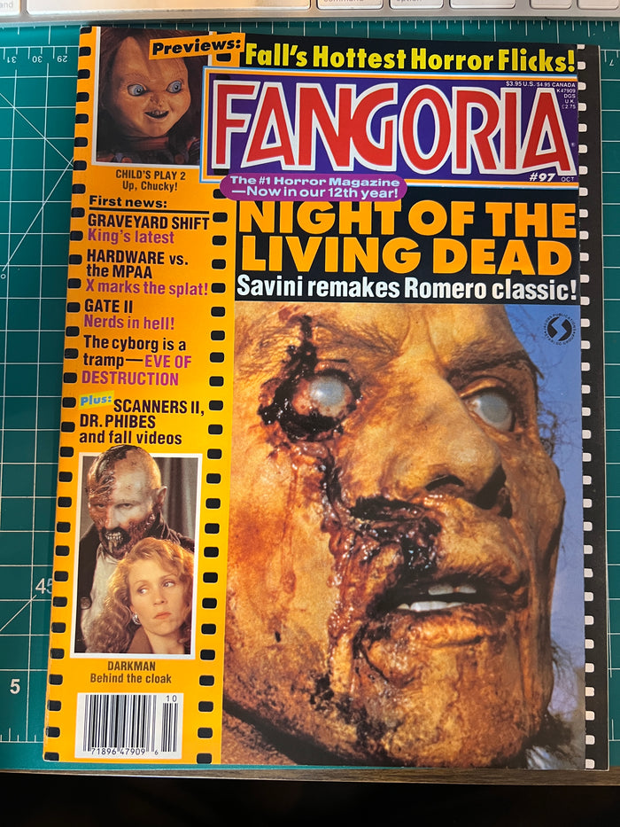 Fangoria #97 Night Of The Living Dead
