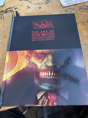 The Art of Wormwood The Gentleman Corpse HC Signed W/ Sketched Bookplate