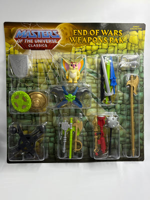 Masters of the Universe MOTU Classics: End of Wars Weapons Pack (MIB) W/ Mailer
