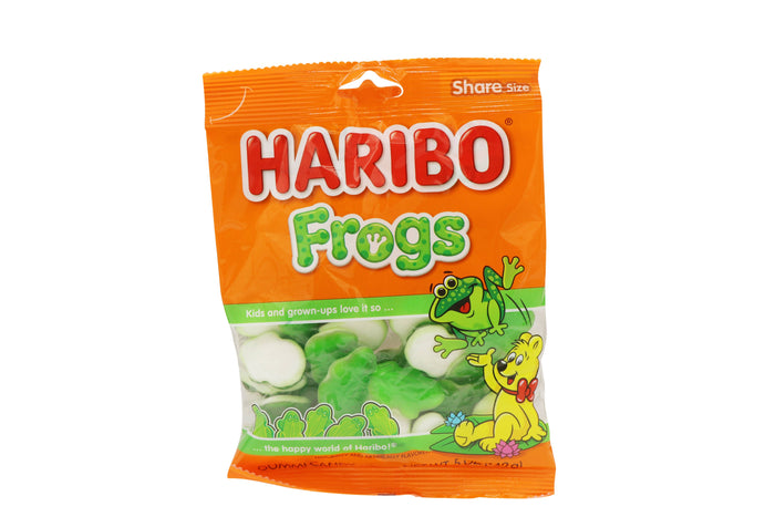 Haribo Frogs gummi candy (5 oz. Bag)