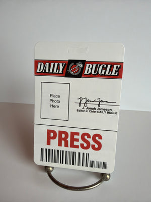 Spider-Man : The Movie (2002) Promo Card / Daily Bugle Press Pass