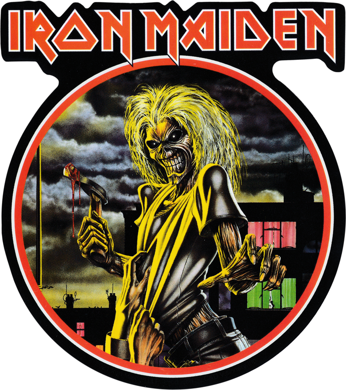 Sticker - Iron Maiden - "Killers" Album Cover Art