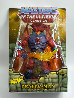 Masters of the Universe MOTU Classics: Draego-Man (MIB) W/ Mailer