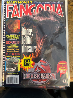 Fangoria #204 Jurassic Park III