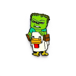 Chicken Jockey : Enamel Pin