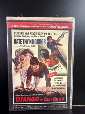 Spaghetti Western Collection Vol. 20 : Hate Thy Neighbor / Django The Last Killer (New/Sealed)