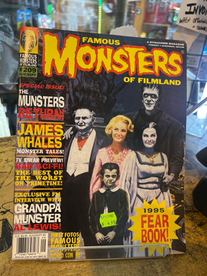 FAMOUS MONSTERS OF FILMLAND #209