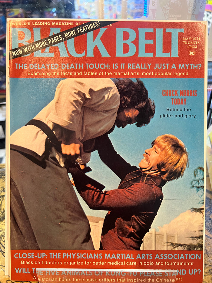 Black Belt Magazine: May 1974 Chuck Norris Cover