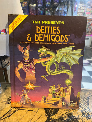 Advanced Dungeons & Dragons 1980 3rd Printing Deities & Demigods