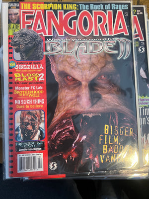 Fangoria #211 Blade II Cover