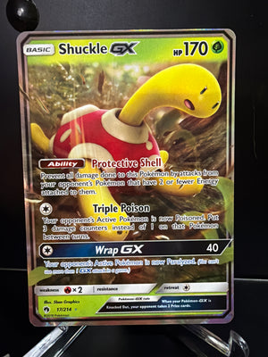 Pokemon: Sun & Moon - Lost Thunder -  Shuckle GX Ultra Rare Holofoil