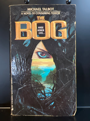 The Bog : Michael Talbot  Horror Paperback Die-Cut Cover