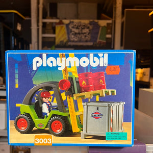 Playmobil 3003 : Forklift &  Operator  Mint in Sealed Box