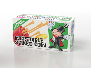 Marvin's Magic Pocket Money : Incredible Spiked Coin (Magic Trick)