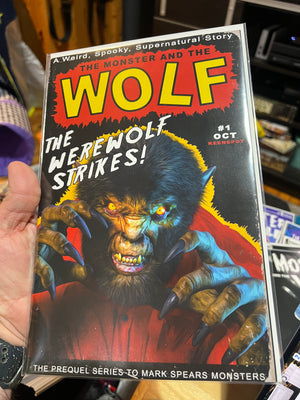 Mark Spears: The Monster and the Wolf  #1  Blind Bag Werewolf Strikes! Standard Variant Cover A13