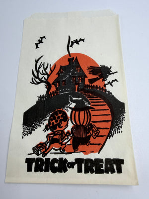 Vintage Trick or Treat Paper Bag (Topstone Industries 70's)