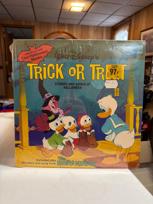 Walt Disney's Trick Or Treat : Stories of Halloween LP SEALED!!! Disneyland Record 1358