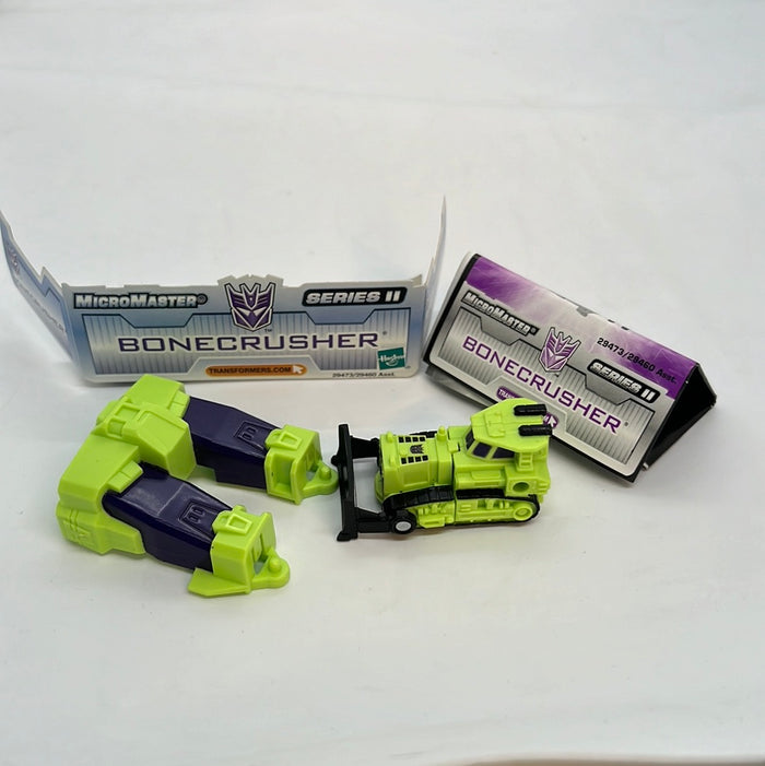 Transformers Universe: Micromasters Series 2 Bonecrusher (Loose Complete)