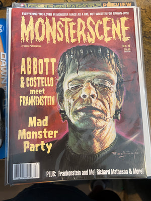 Monsterscene Magazine #9 (90's Classic Monster Mag)