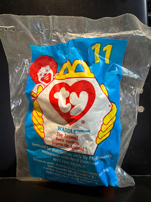 Burger King : Beanie Babies - Waddle  MIP